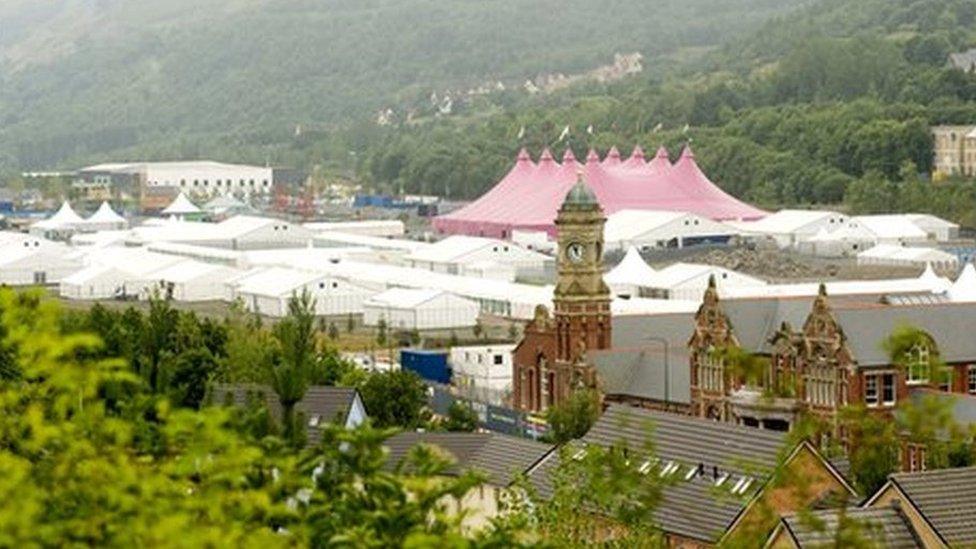 Eisteddfod Maes in Ebbw Vale