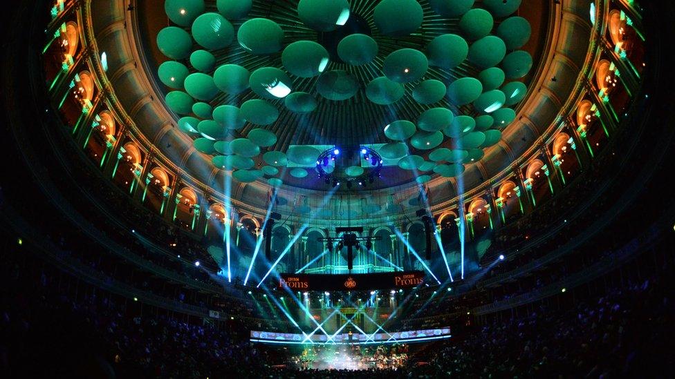 Inside the Royal Albert Hall
