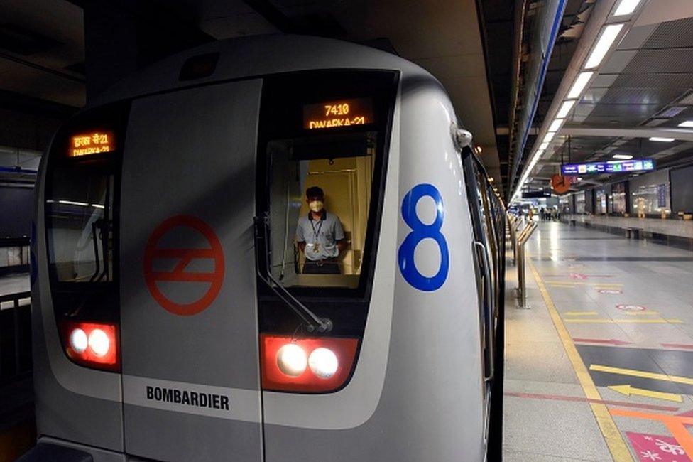 Delhi metro