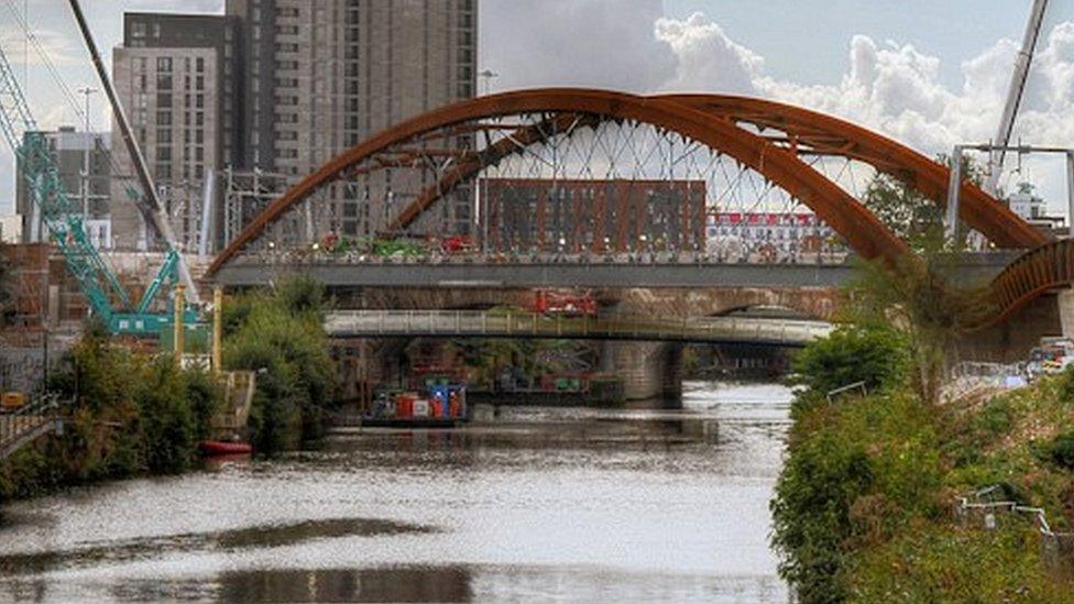 bridge across the river