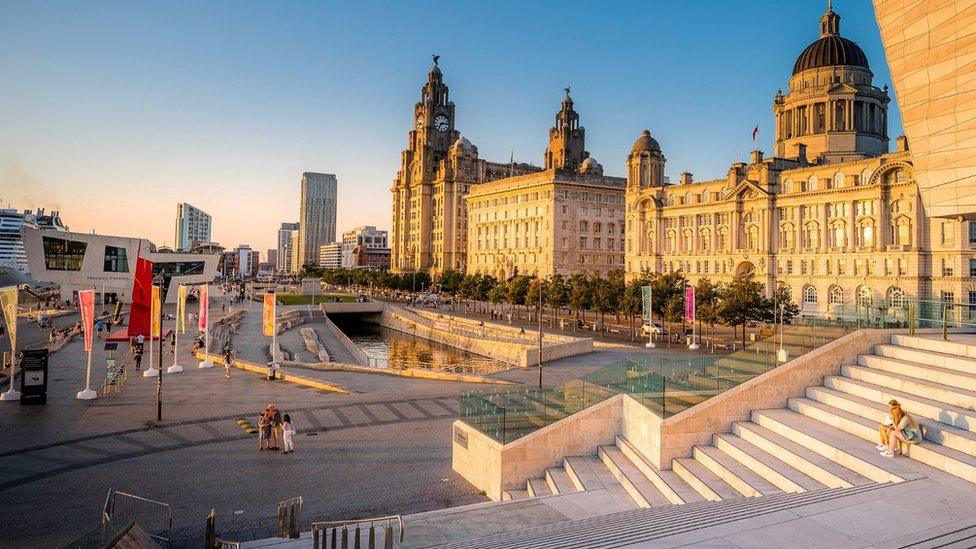 Liverpool's Pier Head