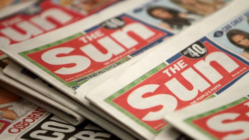 The Sun newspaper