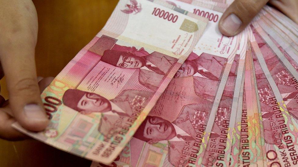 Indonesian bank notes