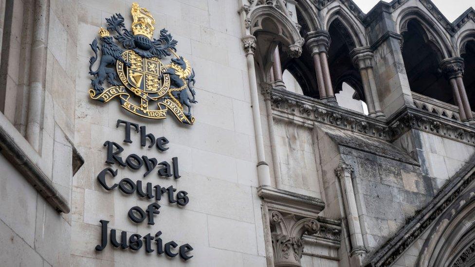 The Royal Courts of Justice in London