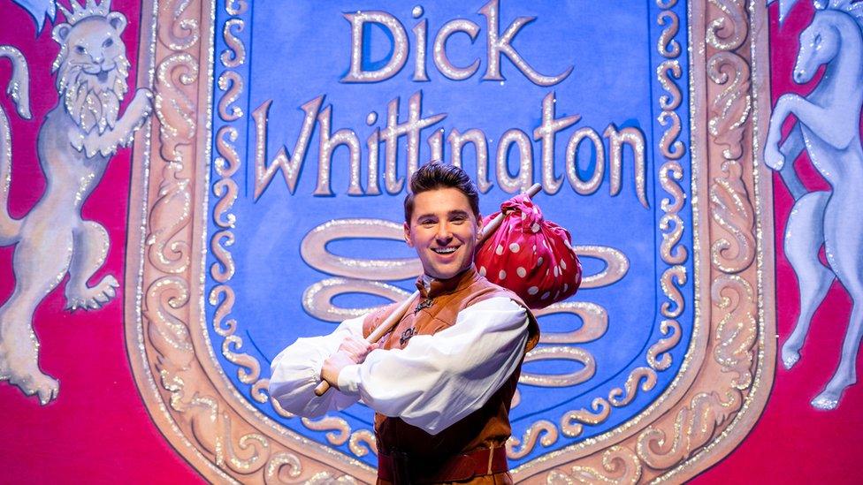 Alex Lodge as Dick Whittington