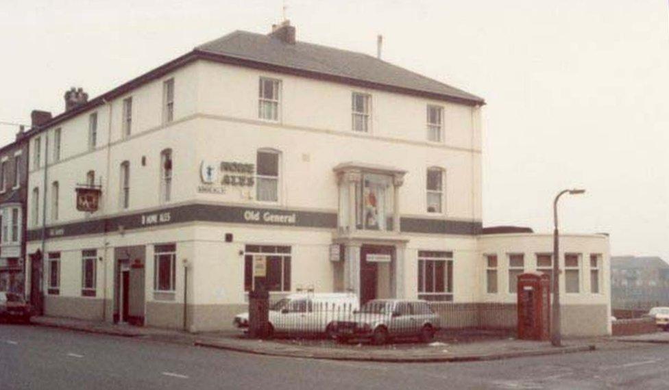 Old General pub in 1985