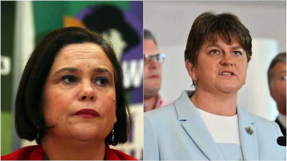 Arlene Foster and Mary Lou McDonald