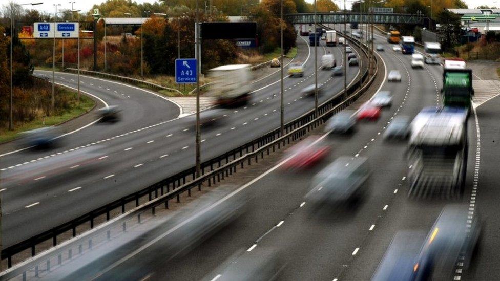 Motorway traffic