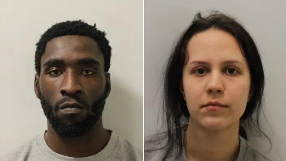 Joel Osei [left] and Diana Cristea [right]