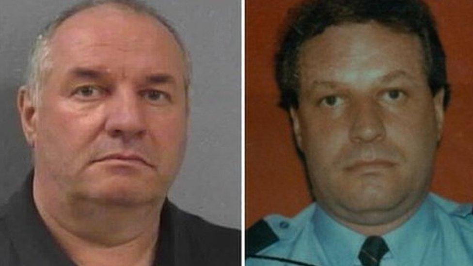 Eddie Maher in 2012 and 1993