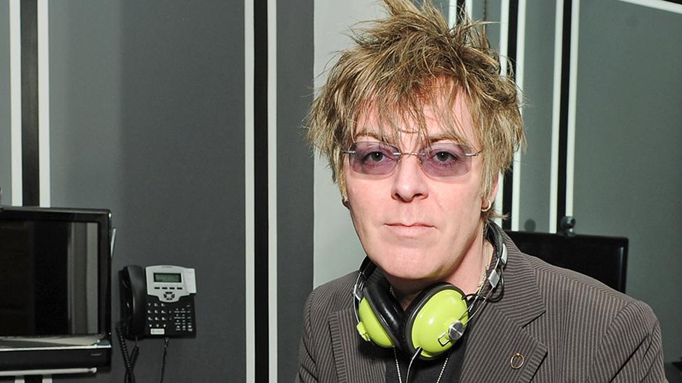 Musician Andy Rourke of The Smiths DJs at the Glenlivet Cellar Collection Experience at Michael Andrews Bespoke on January 14, 2013 in New York City