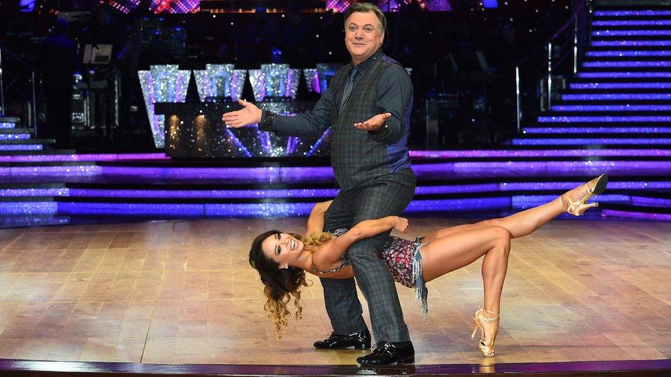 Ed Balls and Strictly dance partner Katya Jones