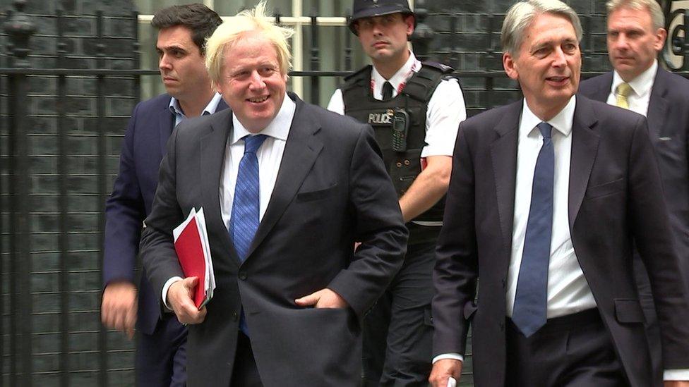 Boris Johnson and Philip Hammond