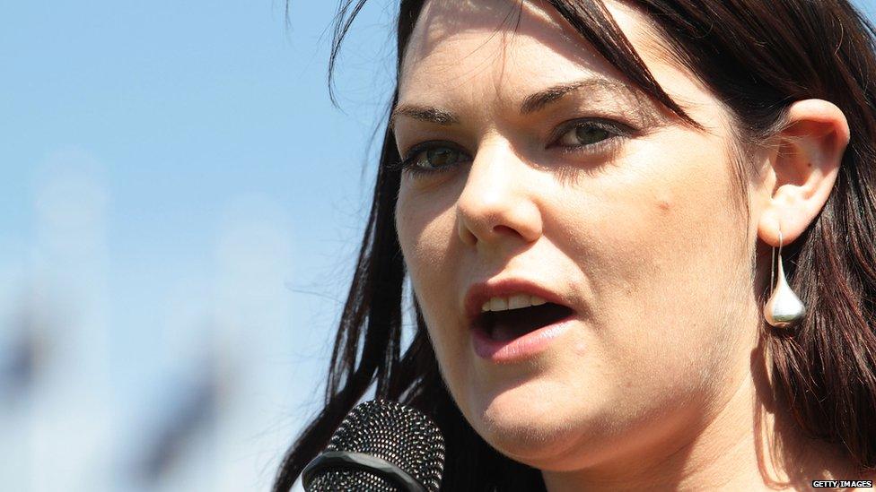 Australian Greens Senator Sarah Hanson-Young