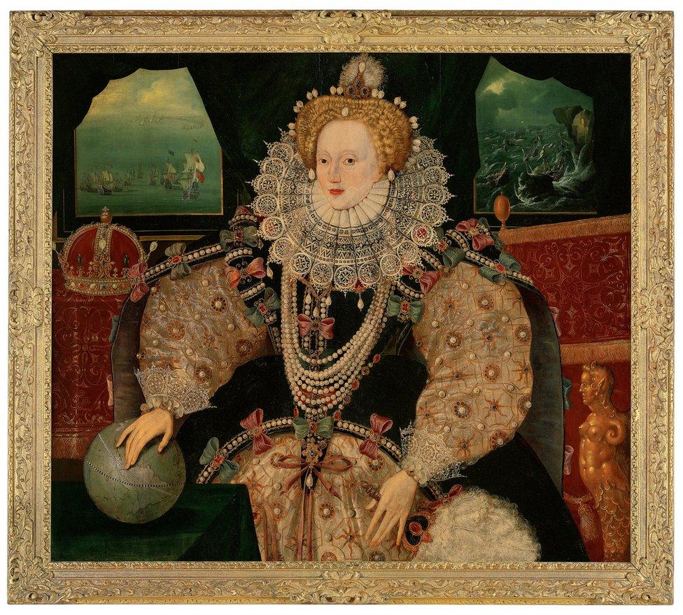 The Armada portrait of Elizabeth I