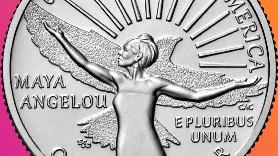 Maya Angelou coin