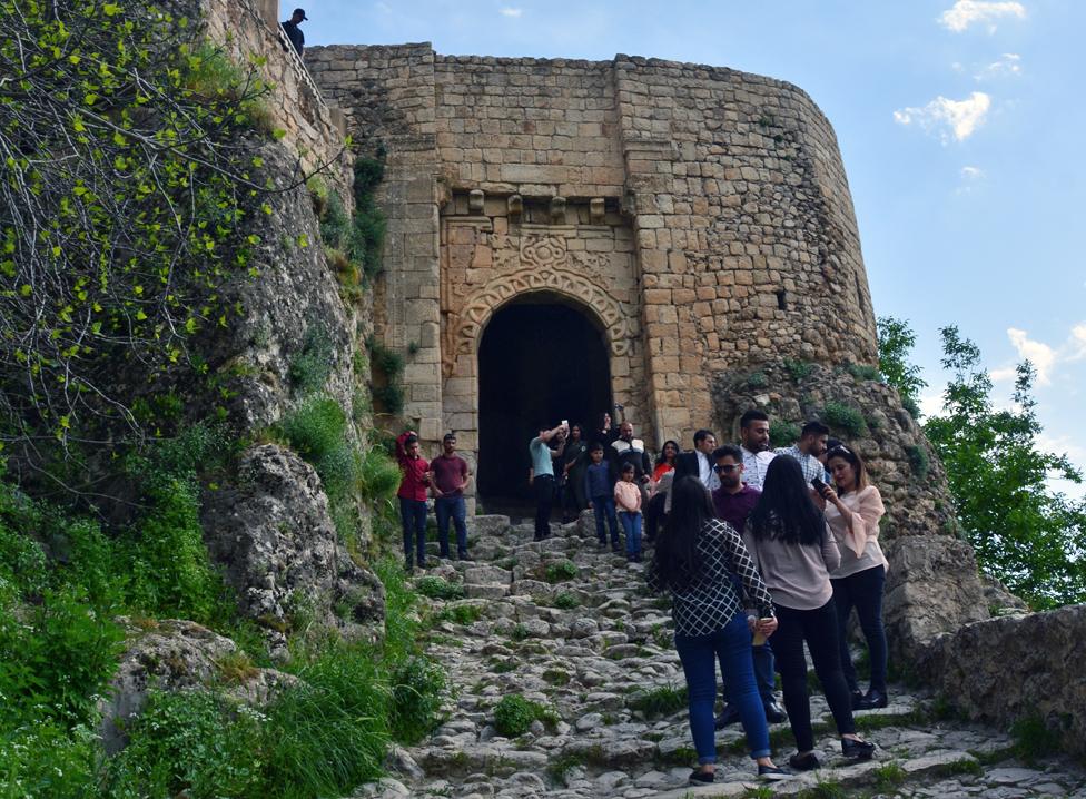 The ancient gate of Amedi