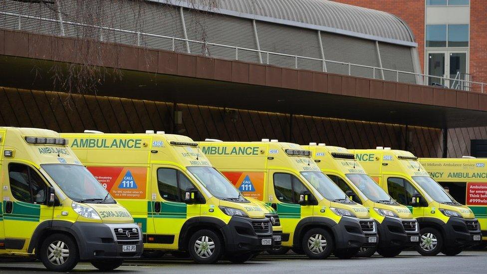 Ambulances in Leicester