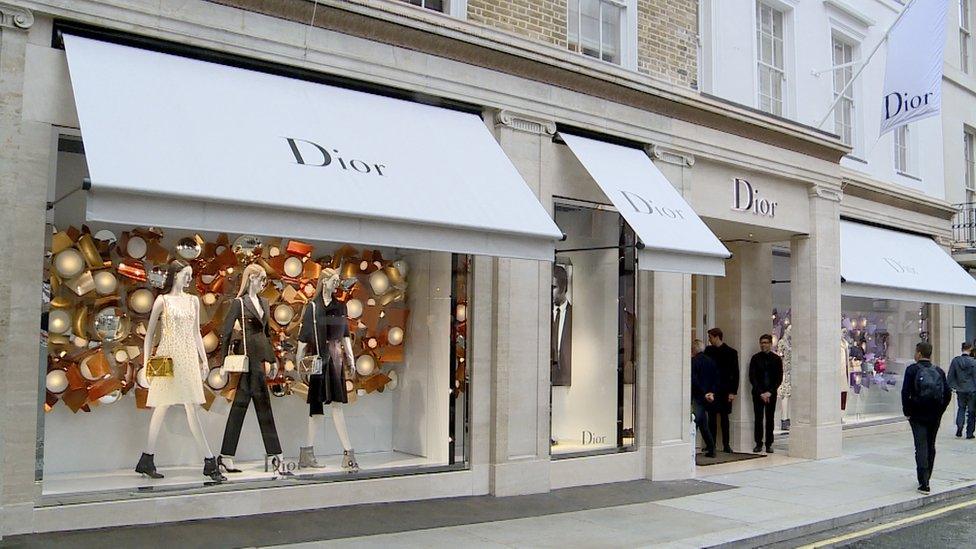 Dior store