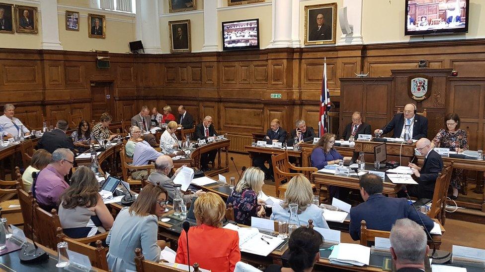 Northamptonshire County Council met on Thursday to discuss cuts to services