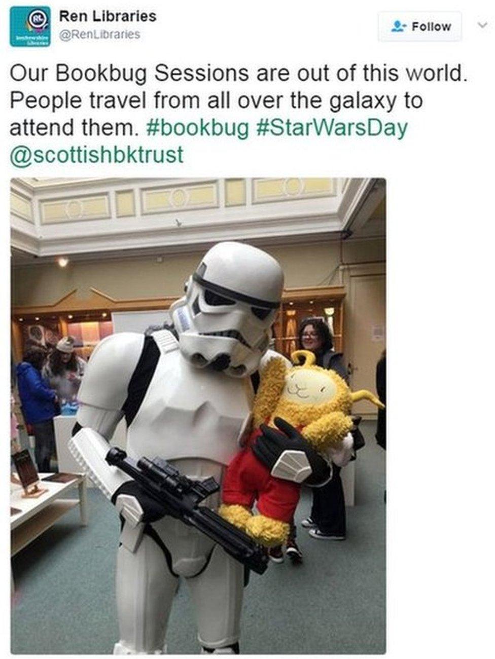 Star Wars Tweet