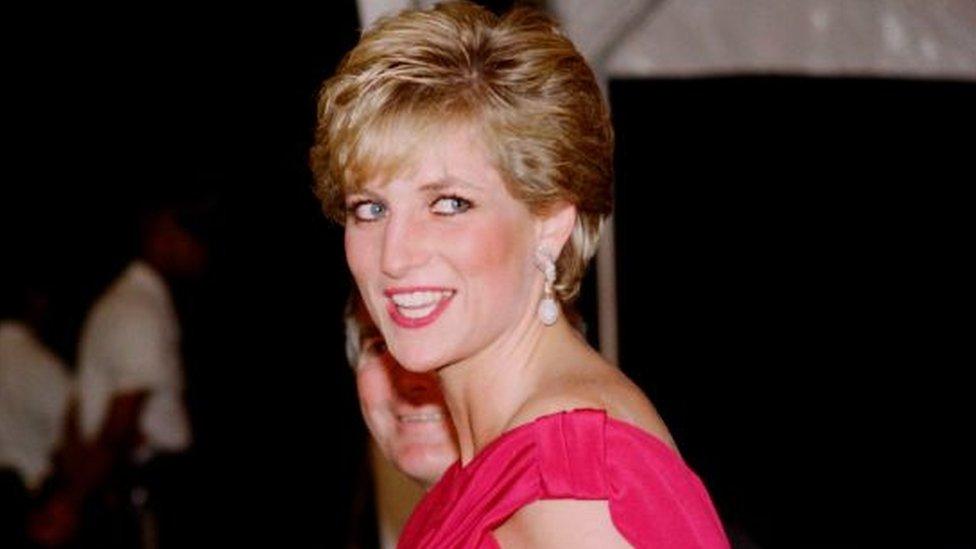 Princess Diana in Washington DC, October 4, 1990