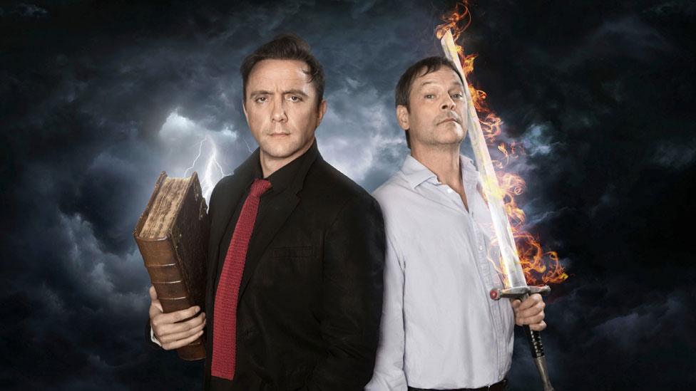 Peter Serafinowicz and Mark Heap