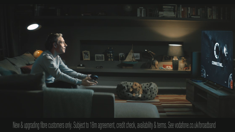 Martin Freeman in Vodafone ad