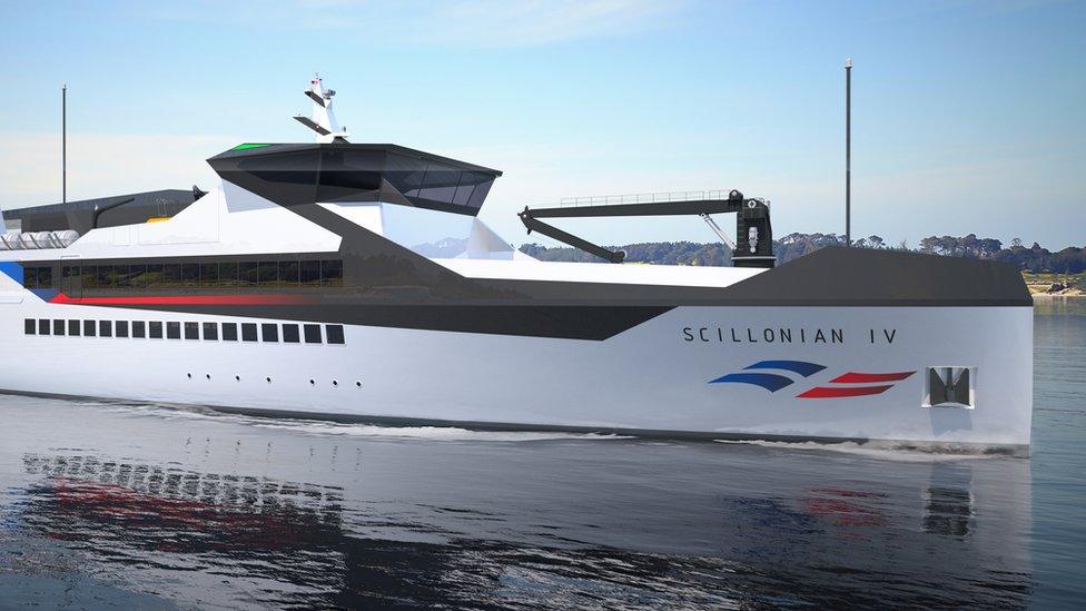 Scillonian IV design