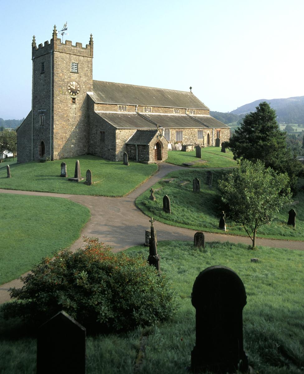 Hawkshead churchyard