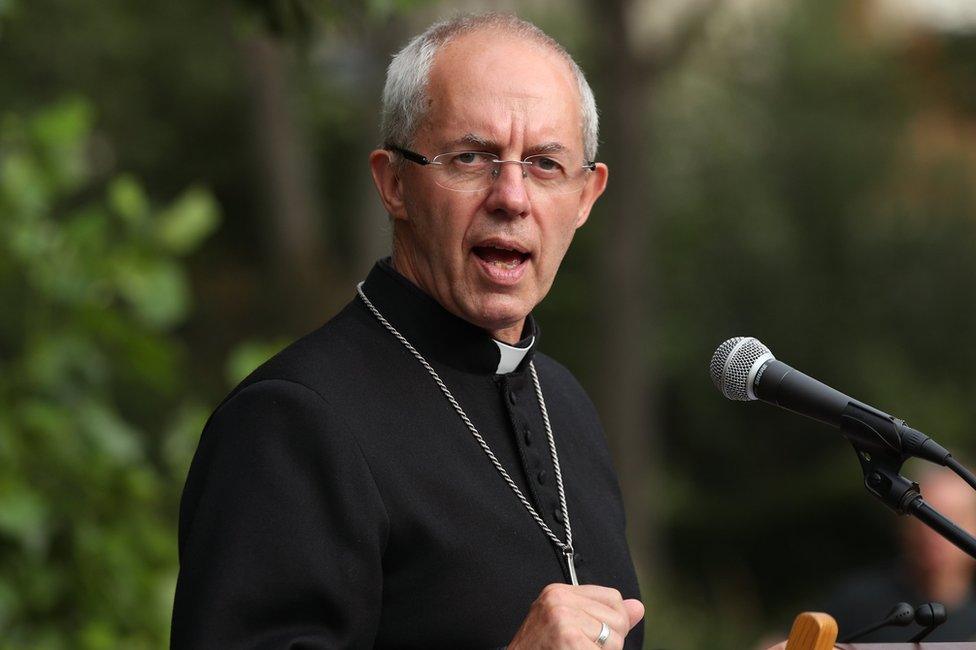 Archbishop of Canterbury Justin Welby