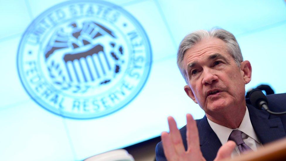 US Federal Reserve chairman Jerome Powell