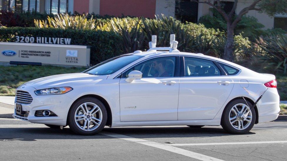 Ford driverless car