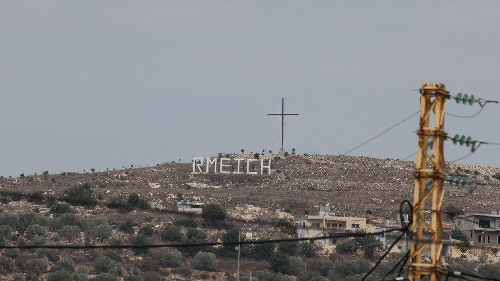 The Christian village of Rmeish in Lebanon