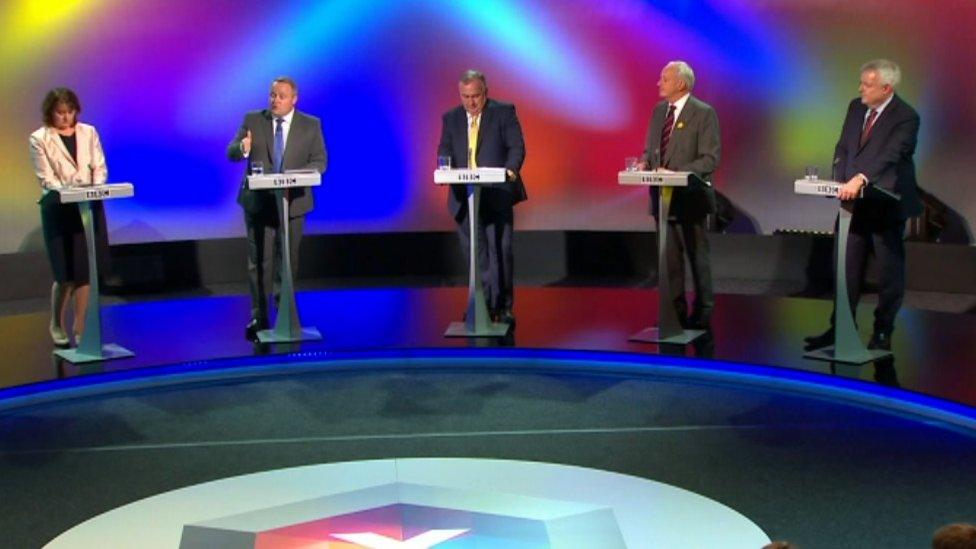 BBC Wales Leaders' Debate participants