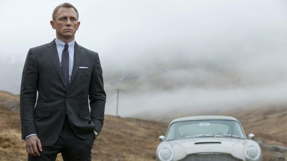 Daniel Craig as James Bond in 2012's 007 movie Skyfall