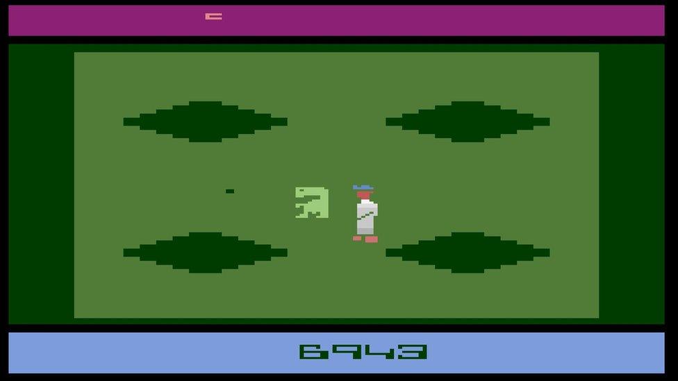 Screenshot from ET the video game