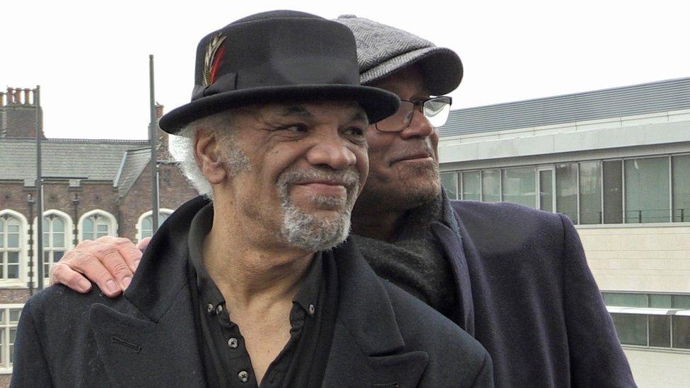 Actors Paul Barber (left) and Louis Emerick