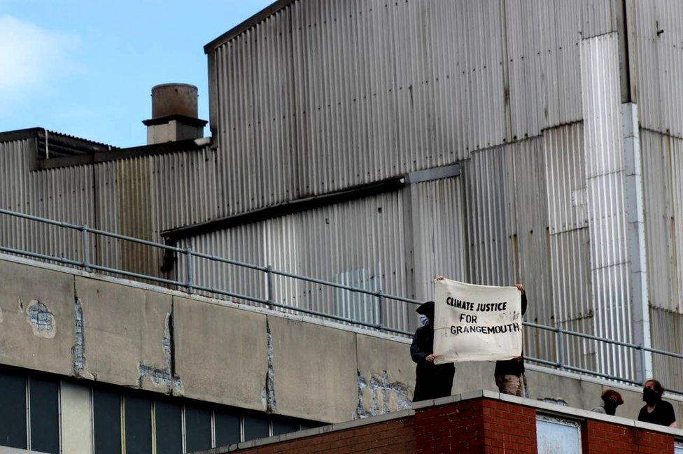 "Occupation" of Ineos plant