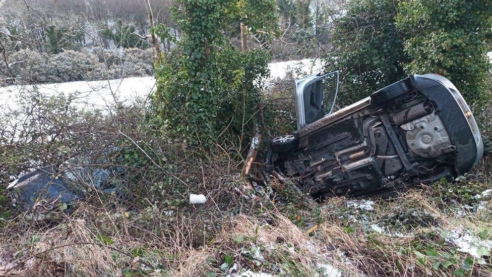 Isle of Man car crash