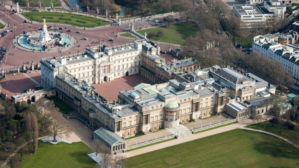 Buckingham Palace.