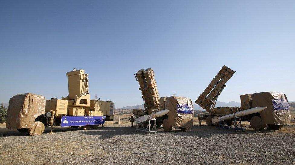 Iran missile battery