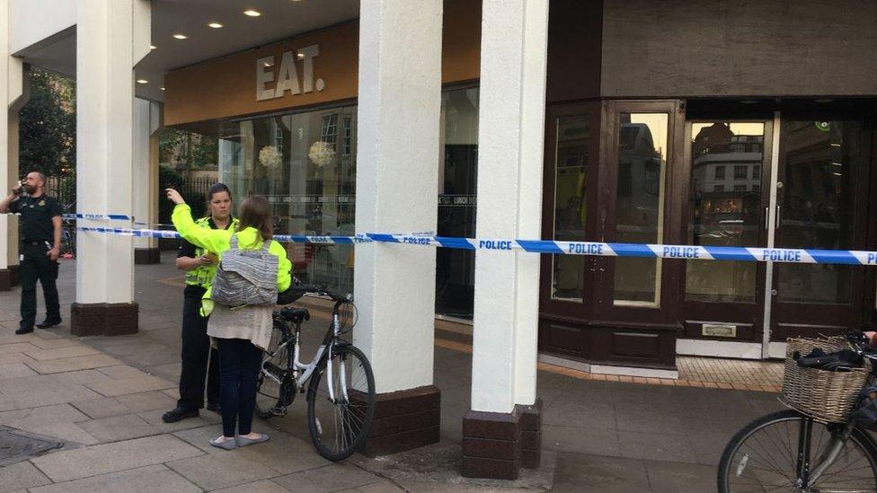 Police in Cambridge
