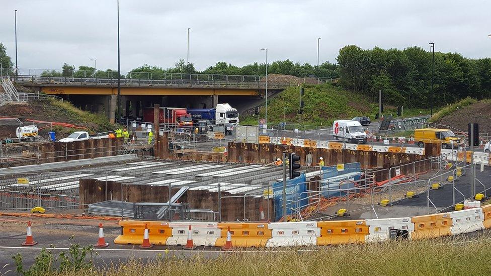 New A19/A1058 Coast Road junction