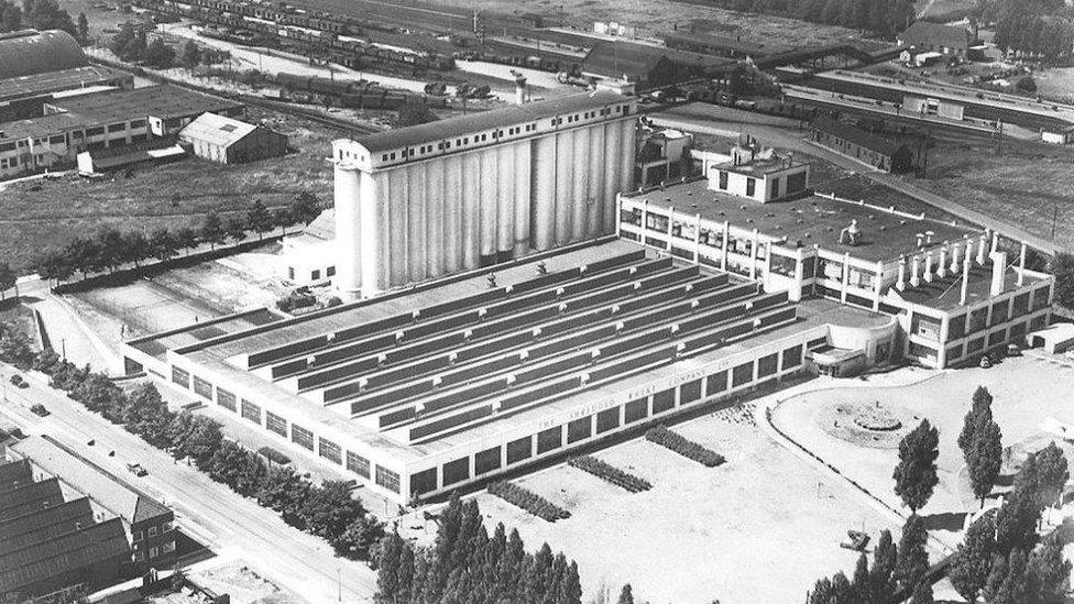 Shredded Wheat factory