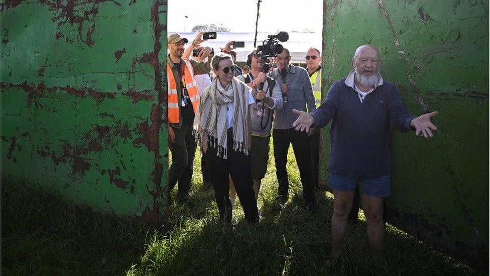 The festival is the brainchild of father and daughter team Michael and Emily Eavis