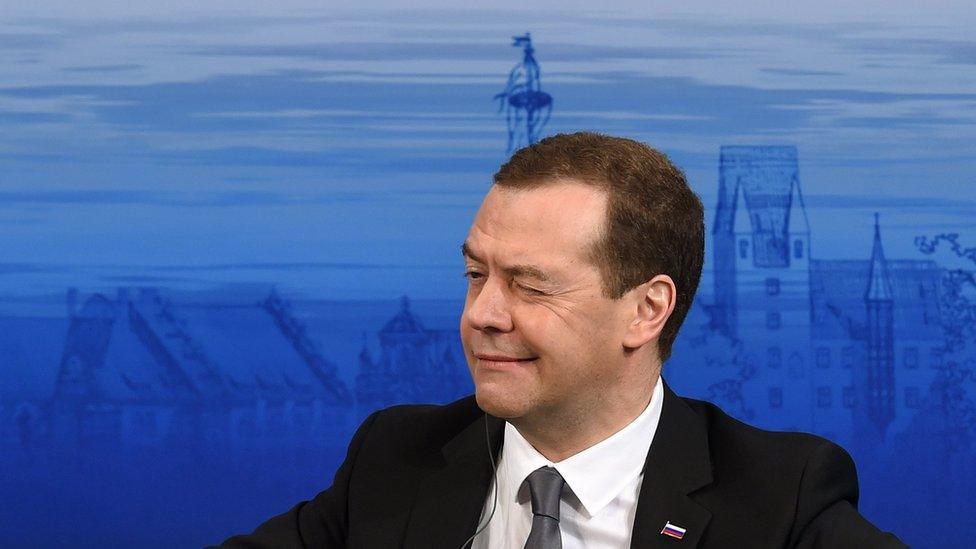 Prime Minister Dmitriy Medvedev