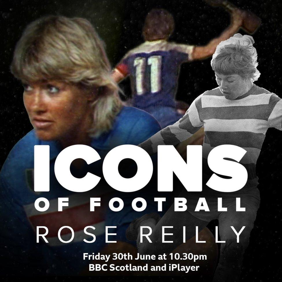 Icons of Football: Rose Reilly - Scotland's only World Cup winner - BBC ...