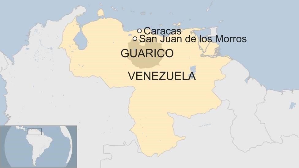 Map of Venezuela