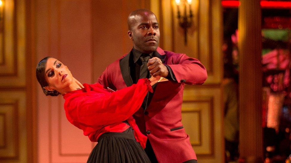 Melvin Odoom on Strictly